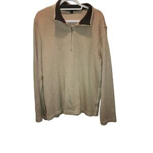 Banana Republic Men Pullover Sweater Crew Neck 100% Cotton Large